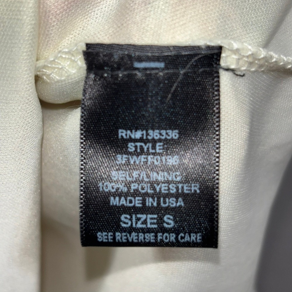 Vintage Deb Dress Womens Small‎ Floral Mesh Fit and Flare - Picture 4 of 7